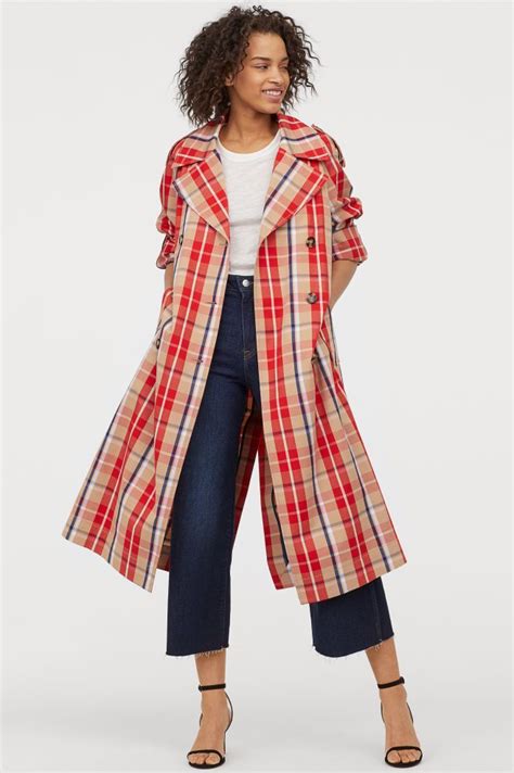 h and m plaid coat|h&m clothing website.